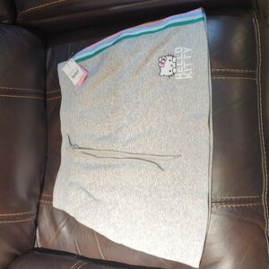 New With Tags M Hello Kitty Gray Skirt